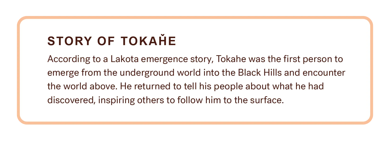 Story of Tokahe